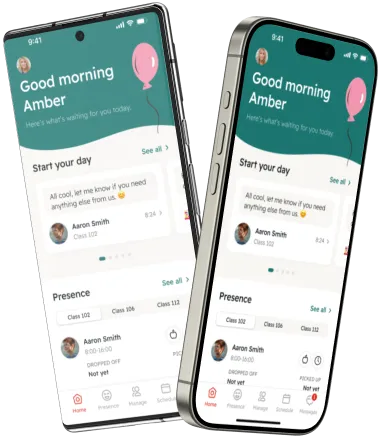 Google Pixel and iPhone 15 mockups both side by side.